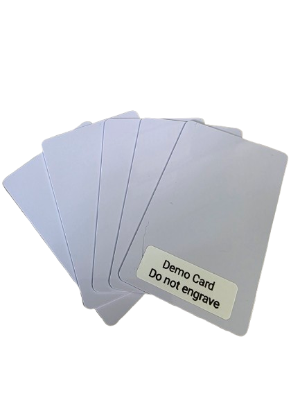 Demo Card Set Wallet Demo Cards 5 Pack | Great Lakes Laser Supply